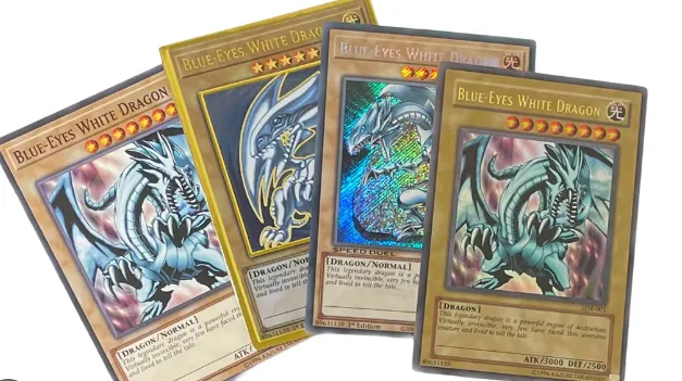 blue eyes white dragon how much is it worth