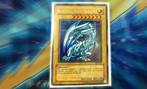 how rare is blue eyes white dragon